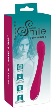 SMILE G-spot - nabíjecí vibrátor na bod G (fialový)