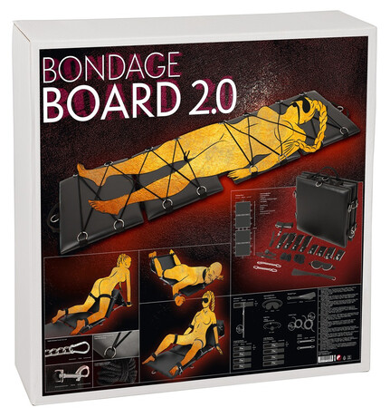 You2Toys Bondage Board 2.0 - přenosná bondážní postelová souprava