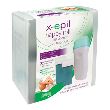 X-Epil Happy roll - sada na voskování