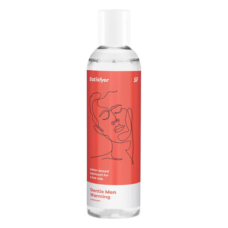 Satisfyer Men Lubricant Warming - lubrikant na bázi vody s hřejivým účinkem (300ml)