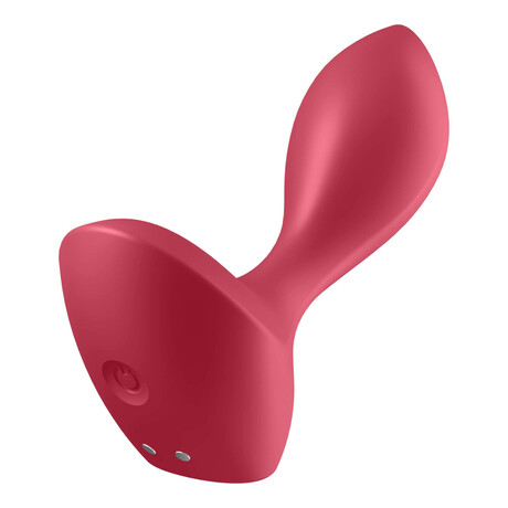 Satisfyer Backdoor Lover - nabíjecí, vodotěsný anální vibrátor (červený)