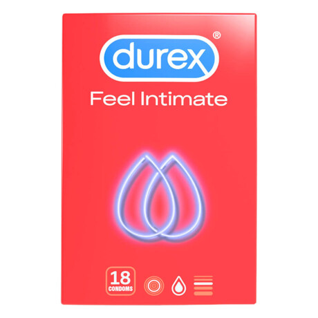 Durex Feel Intimate - tenkostěnné kondomy (18 ks)