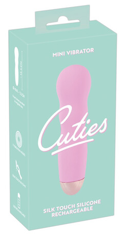 You2Toys Cuties Mini Rose - nabíjecí vlnitý vibrátor (růžový)