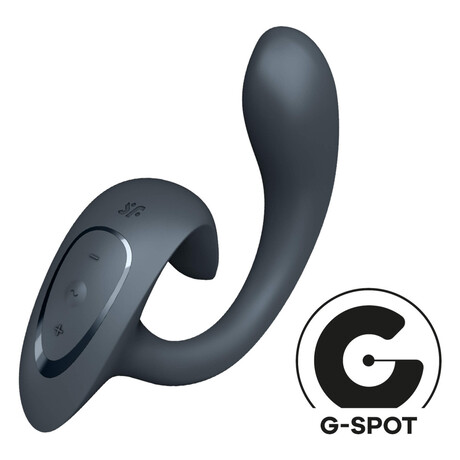 Satisfyer G for Goddess 1 - bezdrátový vibrátor na klitoris a bod G (šedý)