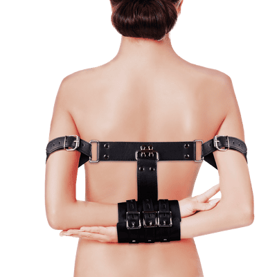 Ouch! Complete Arm Restraints Black