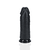 RealRock Extra Thick dildo 23 cm - černé