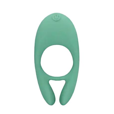 Loveline Ultra Soft Silicone Pointed Cock Ring Blue Grass