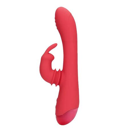 Loveline Swinging Rabbit G-Spot Vibrator - Brighto Red