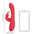 Loveline Swinging Rabbit G-Spot Vibrator - Brighto Red