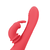 Loveline Swinging Rabbit G-Spot Vibrator - Brighto Red