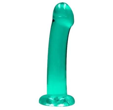 REALROCK Non Realistic dildo 17cm - tyrkysové