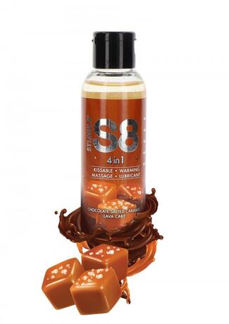 S8 4 in 1 Dessert Lubrikační gel čokoláda a slaný karamel125 ml