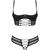 Obsessive Roxelia 2-pcs Cupless Set Black