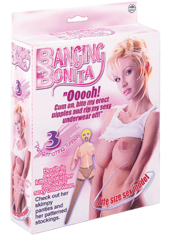 BANGING BONITA PVC SCREENING DOLL