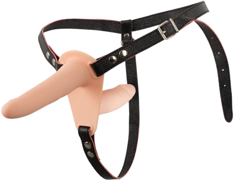 Vibrating Double Strap-On