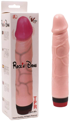 Rockin Dong Vibrator Flesh 1