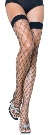 Leg Avenue Fence Net Thigh Highs 9014