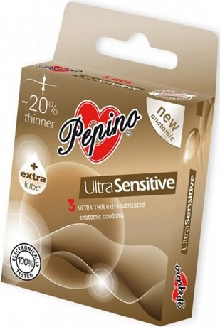 Pepino Ultra Sensitive – tenké kondomy (3 ks)