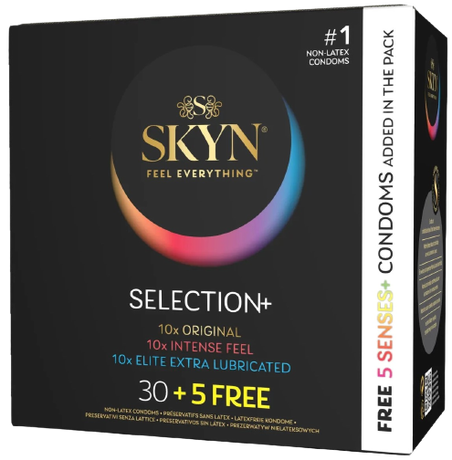 SKYN Selection – mix bezlatexových kondomů (35 ks)