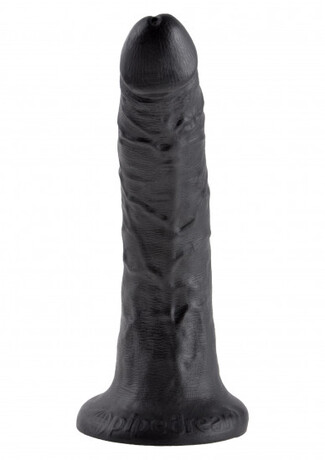 Realistické dildo Hot Stud (18 cm), černá