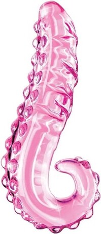 Skleněné masážní dildo Icicles no. 24 (15 cm)