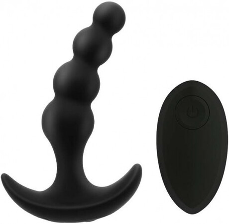 Vibrační anální kuličky Vibro Anal Beady s dálkovým ovládáním (12,8 cm)