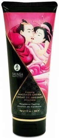 Shunga Masážní krém Raspberry Feeling (200 ml)