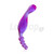 Seven Creations Smoothy Prober Clear Lavender - Dildo dvojité Unisex 20cm