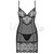 Obsessive Alluria Chemise & Thong Black