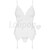 Obsessive 810-COR Corset & Thong White