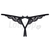 Obsessive 831-THC-1 Crotchless Thong Black