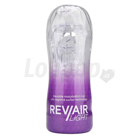 Masturbátor Rev Air Light - s technologií sání