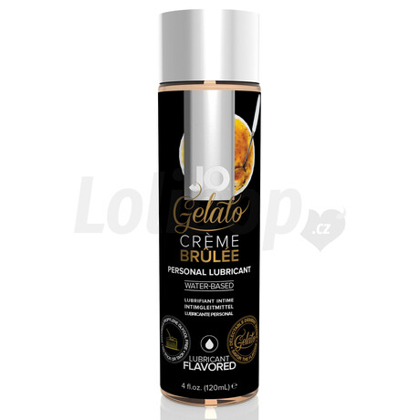 System Jo Gelato Creme Brulee Water-Based 120 ml