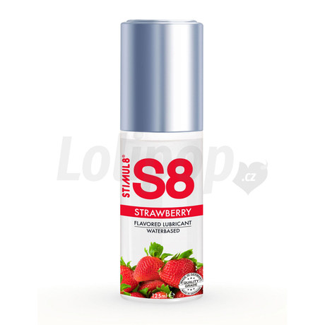 Stimul8 Flavored ochucený lubrikant jahoda 125 ml