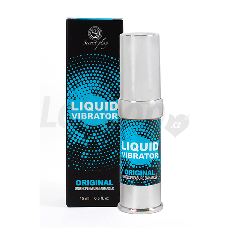 Liquid Vibrator Unisex tekutý vibrační stimulační gel pro páry 15 ml