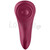 Satisfyer Sexy Secret Panty Vibrator Wine Red