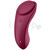 Satisfyer Sexy Secret Panty Vibrator Wine Red