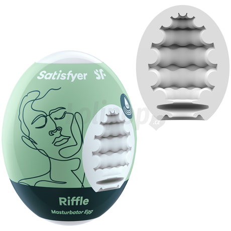 Satisfyer Masturbator Egg Riffle