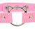 Master Series Kinky Kitty Ring Slim Choker Pink