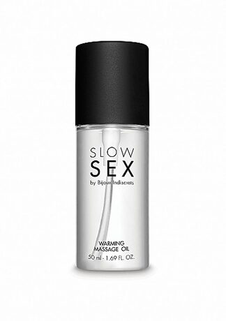 Bijoux Indiscrets Slow Sex Warming Massage Oil 50ml