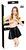 Vinyl Skirt Black Level - L