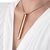 Le Wand Vibrating Necklace Rose Gold