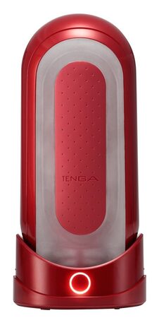 TENGA Flip 0 Red Warmer Package