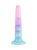 Lola Flow Unicorn silikonové dildo s vroubky 17 cm