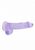 RealRock Crystal Clear 15cm Purple